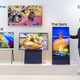 Samsung president Jang Hee Han gives you an idea of The Sero’s size in real life.